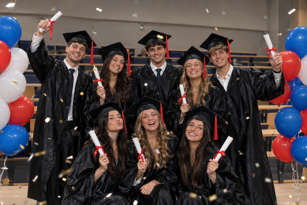 étudiants diplomés